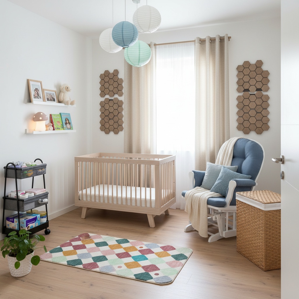 Home Interior Design Scandinavian Nursery Monochrome Ideas Photo Inspiration