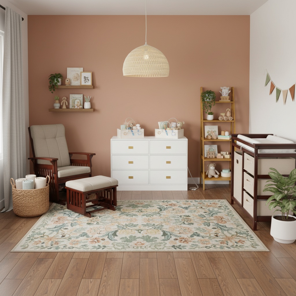 Bohemian Nursery Design with Earth Tones | Home Interior Design - Artevia