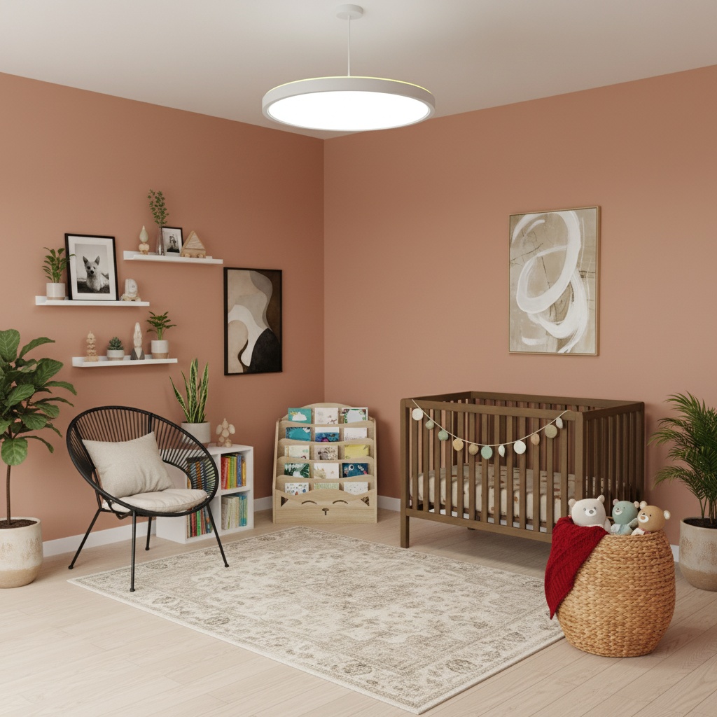 Vintage Nursery Earth Tones Ideas: Timeless Home Interior Design - Artevia