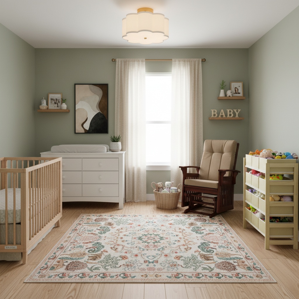 Home Interior Design: Modern Nursery Ideas with Earth Tones - Artevia