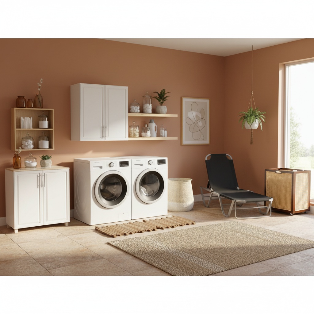 Classic Laundry Room Design: Earth Tones & Budget-friendly Tips | Home ...