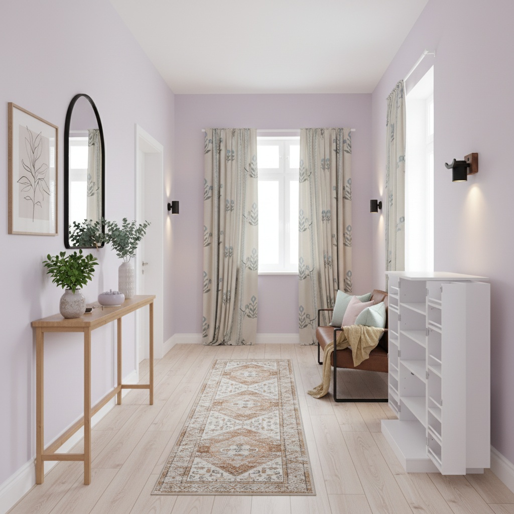 Futuristic Hallway Ideas with Pastel Color Schemes: Home Interior ...