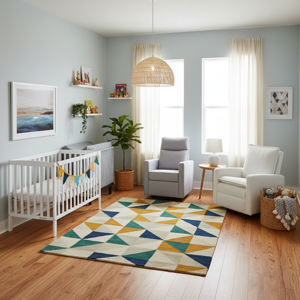 Home Interior Design: Eco-Friendly Nursery with Bold Ideas - Artevia