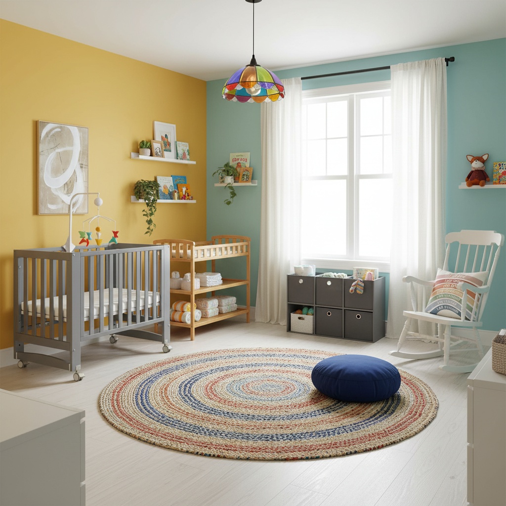 Transform Your Nursery with Bohemian Style and Bold Colors | Home ...