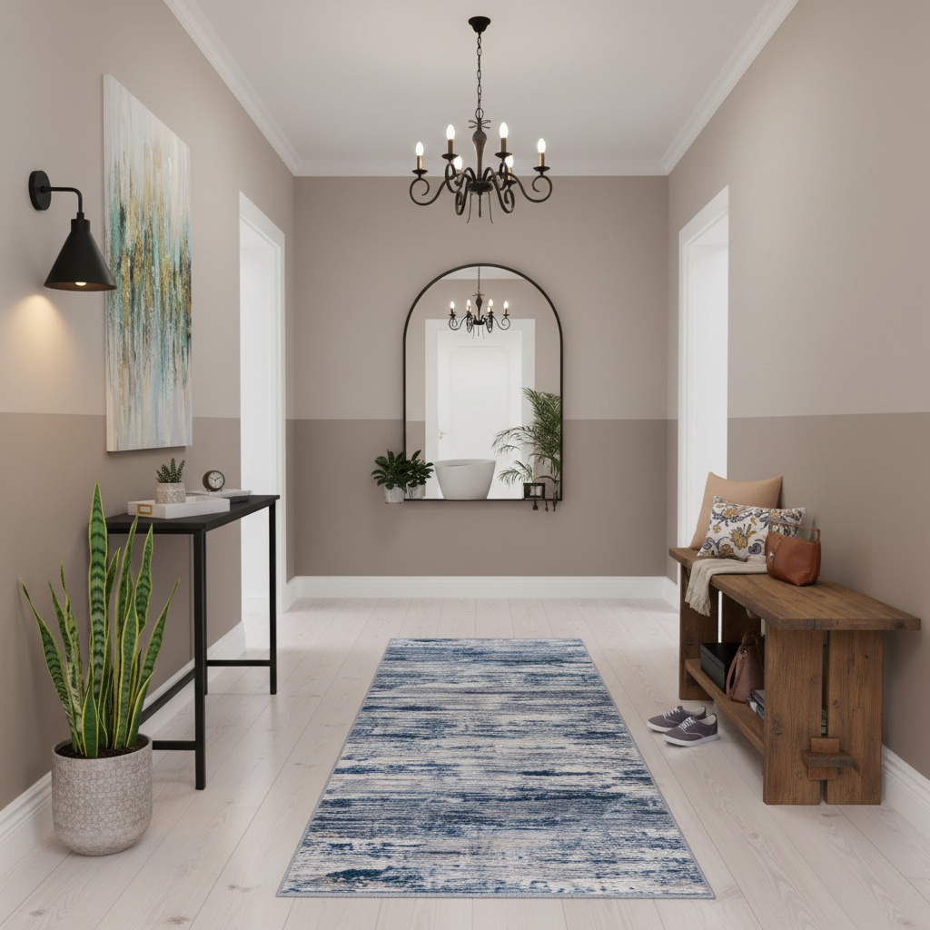 Industrial Hallway Design: Top Monochrome Ideas for Home Interiors ...