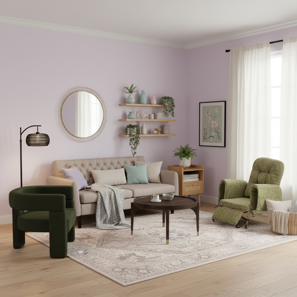 Create a Classic Living Room with Pastel Colors | Home Interior Design ...