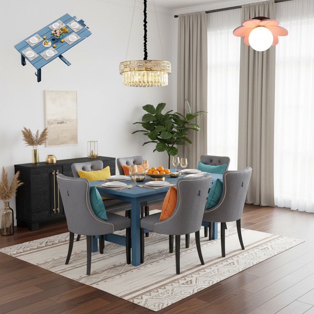 Modern Dining Room Ideas with a Bold Twist - Home Interior Design - Artevia